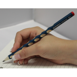 Stabilo Easy Graph Pencils (HB) 鵝仔牌洞洞筆 幼兒學習鉛筆(1支) 深藍色