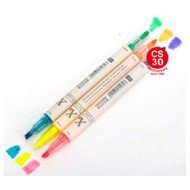 AIHAO 6 color double fluorescent pen