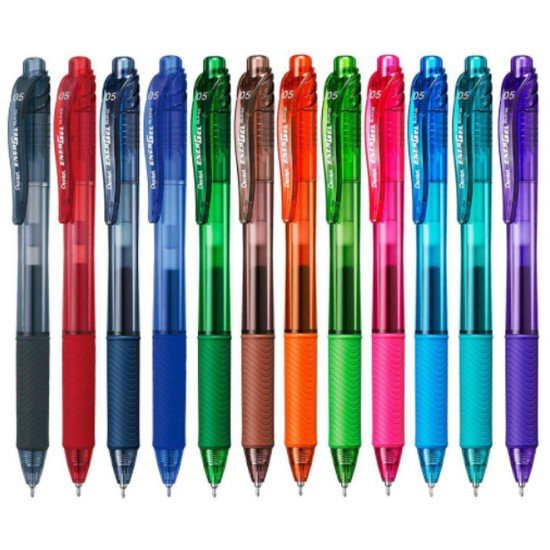 PENTEL EnerGel X Gel Pen (0.5mm) 12 colors available BLN105