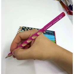 Stabilo 鵝仔牌 洞洞筆 (新色系 粉紅色) EASYgraph pencil