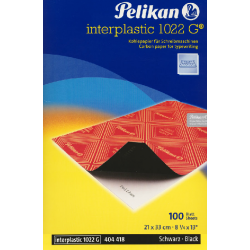Pelikan interplastic 1022G  Carbon Paper-Black 