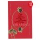 Chinese birthday card in RED Color