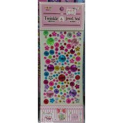 電話用閃閃鑽石型貼紙Jobaer Twinkle jewel seal sticker cellphone sticker