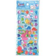cartoon sticker -  Marine life bubble sticker