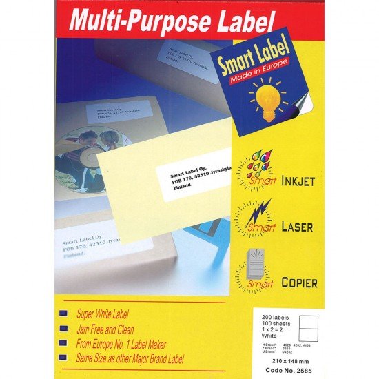 Smart Label Multi-Purposel Label (Made in Europe)  A4多用途標籤貼紙