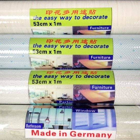 DIY Wallpaper  Multipurpose Sticker 53cm x 1m (Made in Germany)
