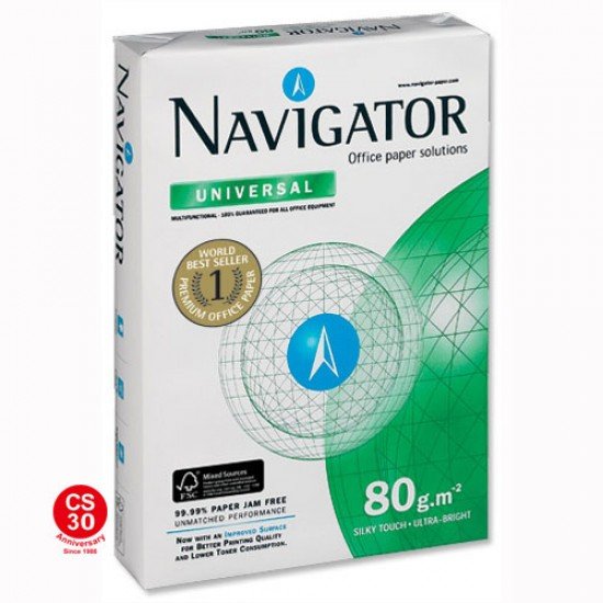 Navigator Universal FSC A4影印紙 80g (葡萄牙製造)