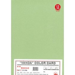 Vanda 雙面色咭 (綠色)