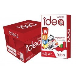 idea work A4 80g影印紙 5包/箱 (紅色盒)