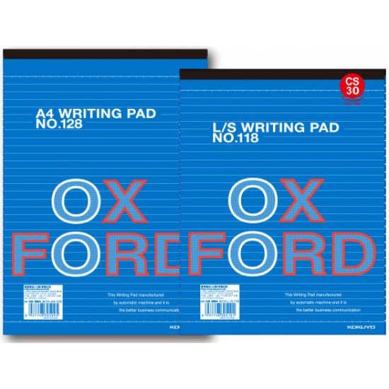 OX FORD NO.118 Single-line paper (70 pages)