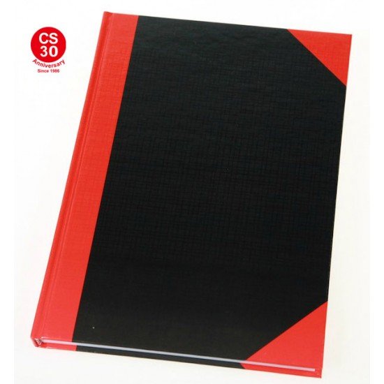Rise 1820 Red and Black Hard cover notebook 200  pages (7"x 10")