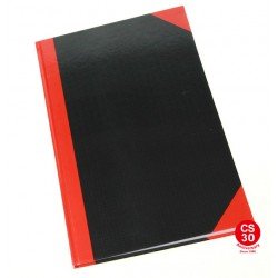 Rise F451 M Red and Black Hard cover notebook 100 pages (8.5 "x 13")