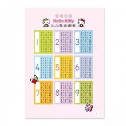 HelloKitty mutli maths Exercise Book (authorized by Shiyi Culture)