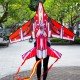 紅色科幻飛機風箏 110cm