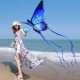 Crystal BLUE Butterfly Kite 1.3 meter Crystal BLUE Butterfly Kite 1.3 meter