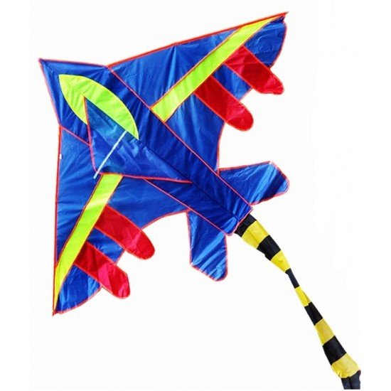 Blue airplane  Kite / Red Fighter Kite Large 1.5m (2nd Generation)