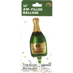 foil balloon -  Champagne 14 inch 