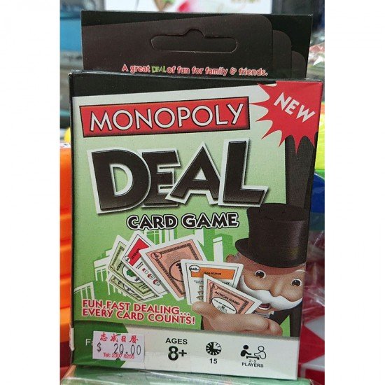 Monopoly Deal card game - English version