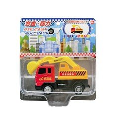 Die Cast Pull Back car - Engineering shovel truck