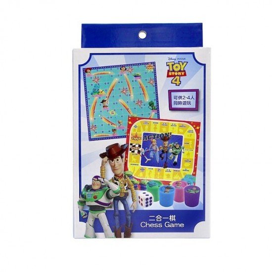 Disney Disney Toys Story  2 in 1 Chess game Board Game