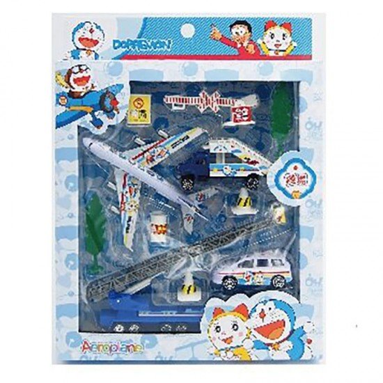 Doraemon多啦A夢 機場運輸玩具套裝