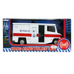 Sounding Police Car (White) (pull back car)