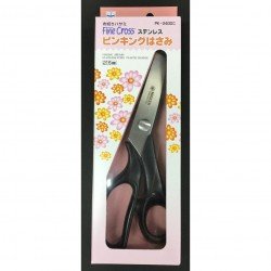 Nikken 9inch Fabric Scissor - Pinking sheads stainless steel plastic handle 