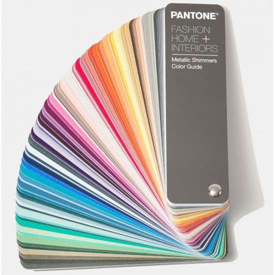 FHIP310N Pantone Metallic Shimmes Color Guide 彩通 閃光金屬色指南 For Fashion & Home + interiors