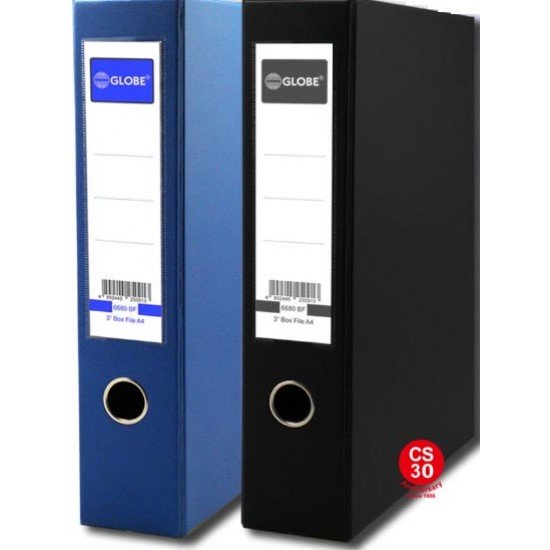 GLOBE 3吋 A4 BOX FILE 6680BF