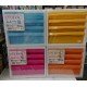 Nakabayashi color file cabinet 4 layer