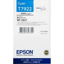Epson墨水 T7922 Cyan Original Cartridge T792280 ( 藍色 / C ) 