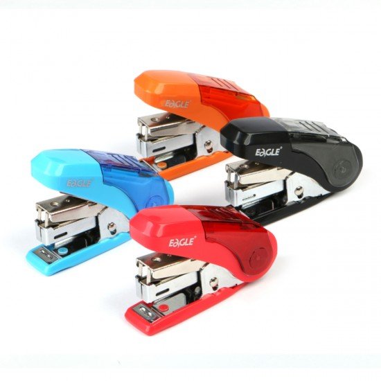 Eagle TYSS010 mini stapler 迷你釘書機連釘 (黑色-橙色-紅色)