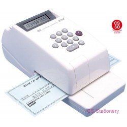 MAX EC-30A electronic check writer / cheque writer