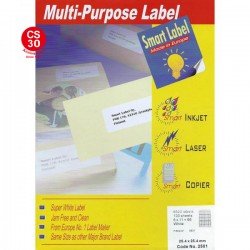 SMART LABEL MULTIPURPOSE LABEL 多用途白色貼紙 (盒)