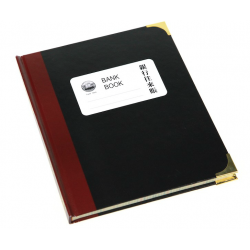 Hard Cover account book - bank account