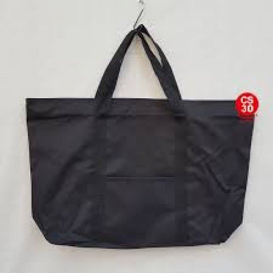 Buckled Bag (Oxford Bag)-BLACK