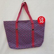 Buckled Bag (Oxford Bag)-RED AND PINK