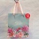 Small paper bag - FlowerPatterned hand-pulled paper bag