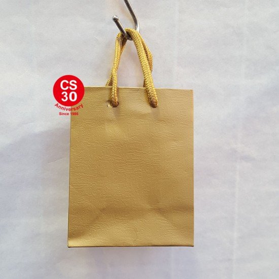 Small Golden paper bag 