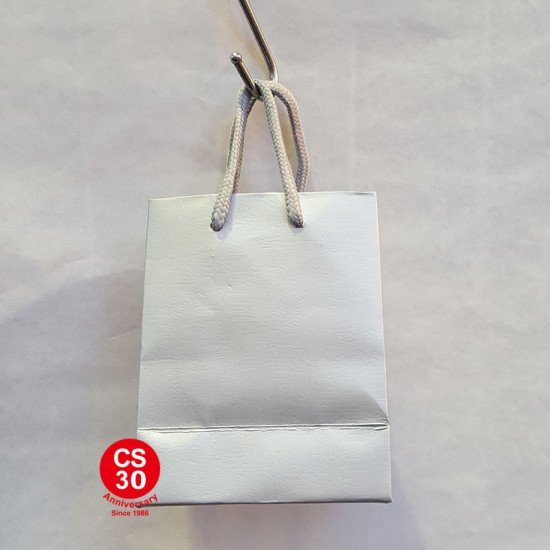 Small Silver paper bag 