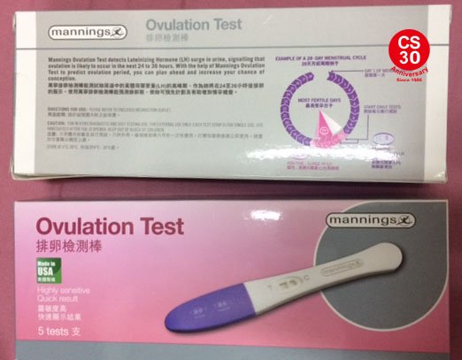 Mannings Ovulation Test