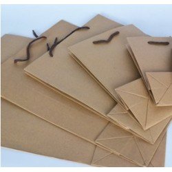 Brown paper bag  -  small (8"+4“  x 11") 