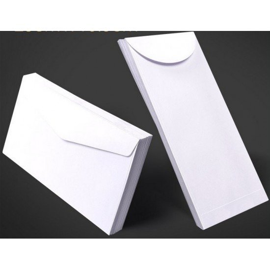 White envelopes cross-seal (4 x 9) A White envelopes cross-seal (4 x 9) A