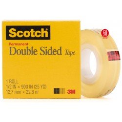 Double Sided Tape 1/2 x 36 Yards, Engraving Adhesive