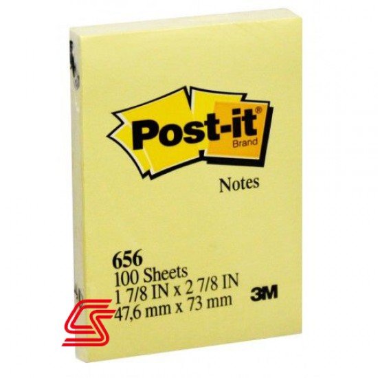 3M 656-Post-it-notes  告示貼 便利貼 47.6 x 73MM