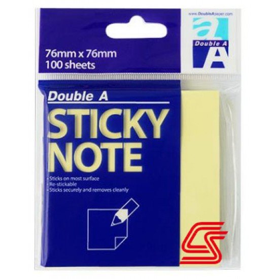Double A RN18201-EN-STICKY-NOTE-memo-pad