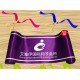 opening ribbon -purple color background
